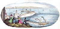 Sketch from the Fort 1829 | Margate History